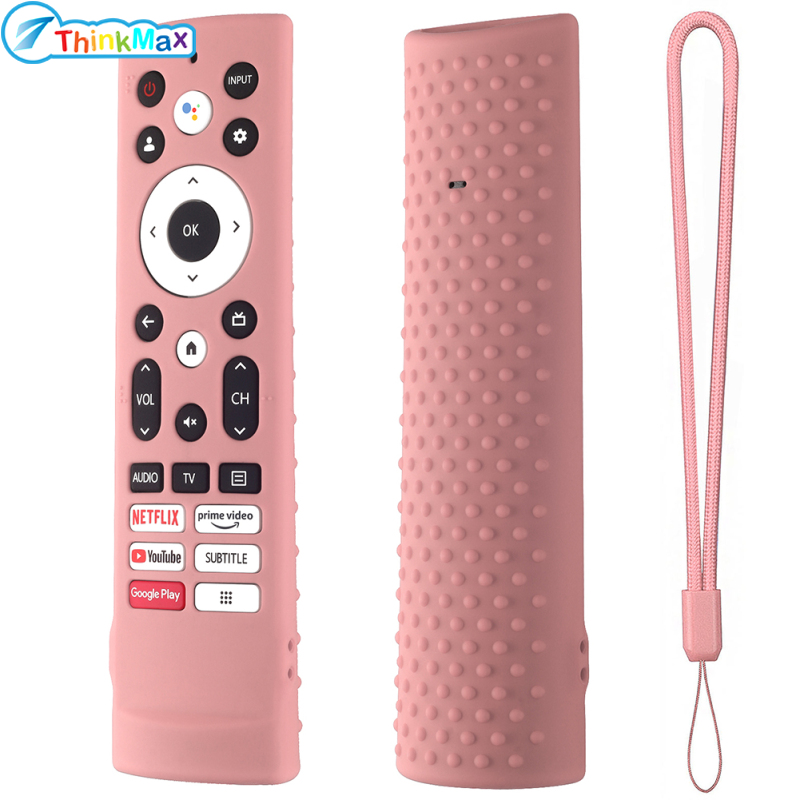 ปลอกซิลิโคนเคสใส่รีโมตคอนโทรลใช้ได้กับภาพยนตร์ PX1-PRO สมาร์ททีวี4K ขนาด100นิ้ว100L5G-DLT100B เขา ราคา 94 บาท*ส่งฟรี