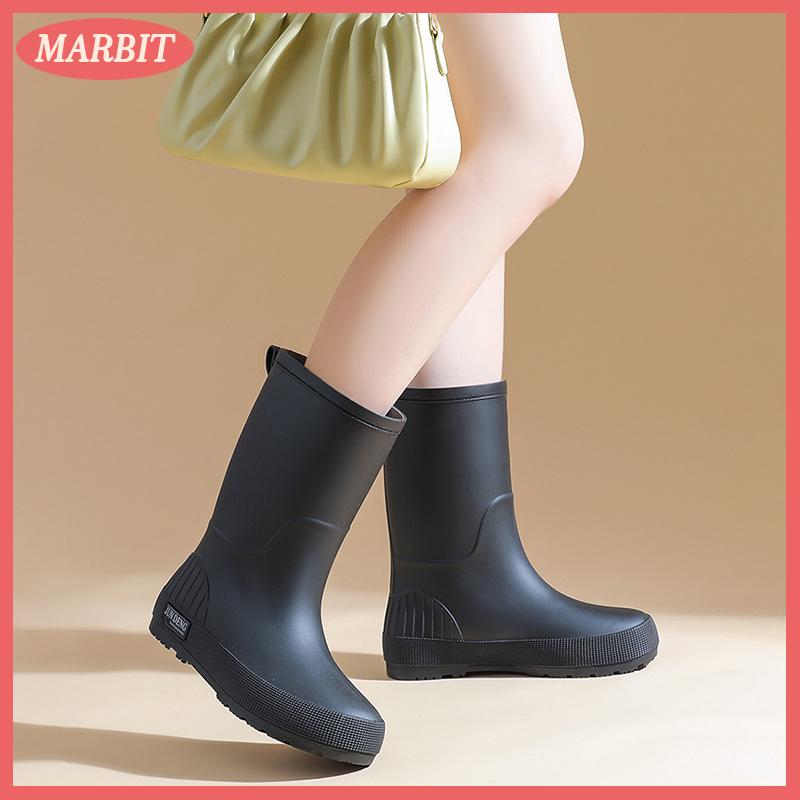 Marbit Hot Sale 2025 Fashion Rain Boots, Waterproof Shoes, Non-Slip Rain Boots, Rubber Boots, Casual Shoes for Adults, All Suits ราคา 226 บาท*ส่งฟรี