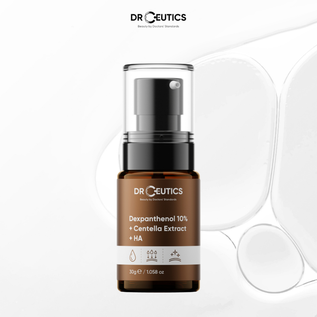  Serum B5 10% Dr Ceutics  30ml  gồm B5 10% + Centella Extract + HA tinh chất dưỡng ẩm phục hồi da 
