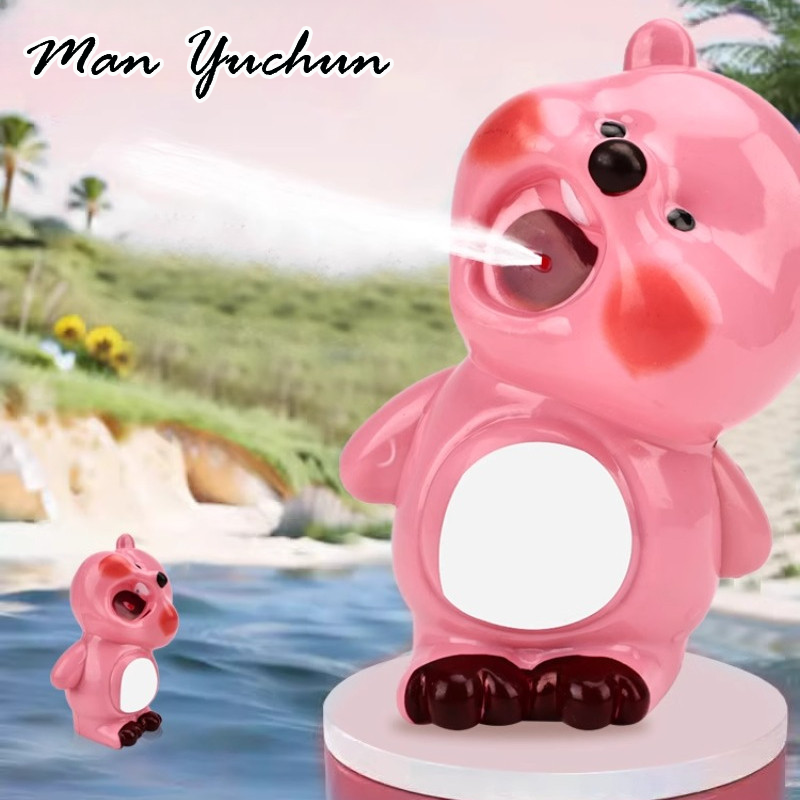 MANYUCHUN ปืนฉีดน้ำ Loopy, บีเวอร์น้อย, ปืนฉีดน้ำเล็กๆน้อยๆ, ของเล่นเด็กที่เป่าฮัดสันอย่างต่อเนื่อง ราคา 24 บาท*ส่งฟรี
