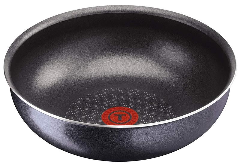 Tefal Ingenio Elegance Wok-26cm Gray Glitter All fires except induction(Preorder will arrive 7-12 working days)(SG Seller) Singapore