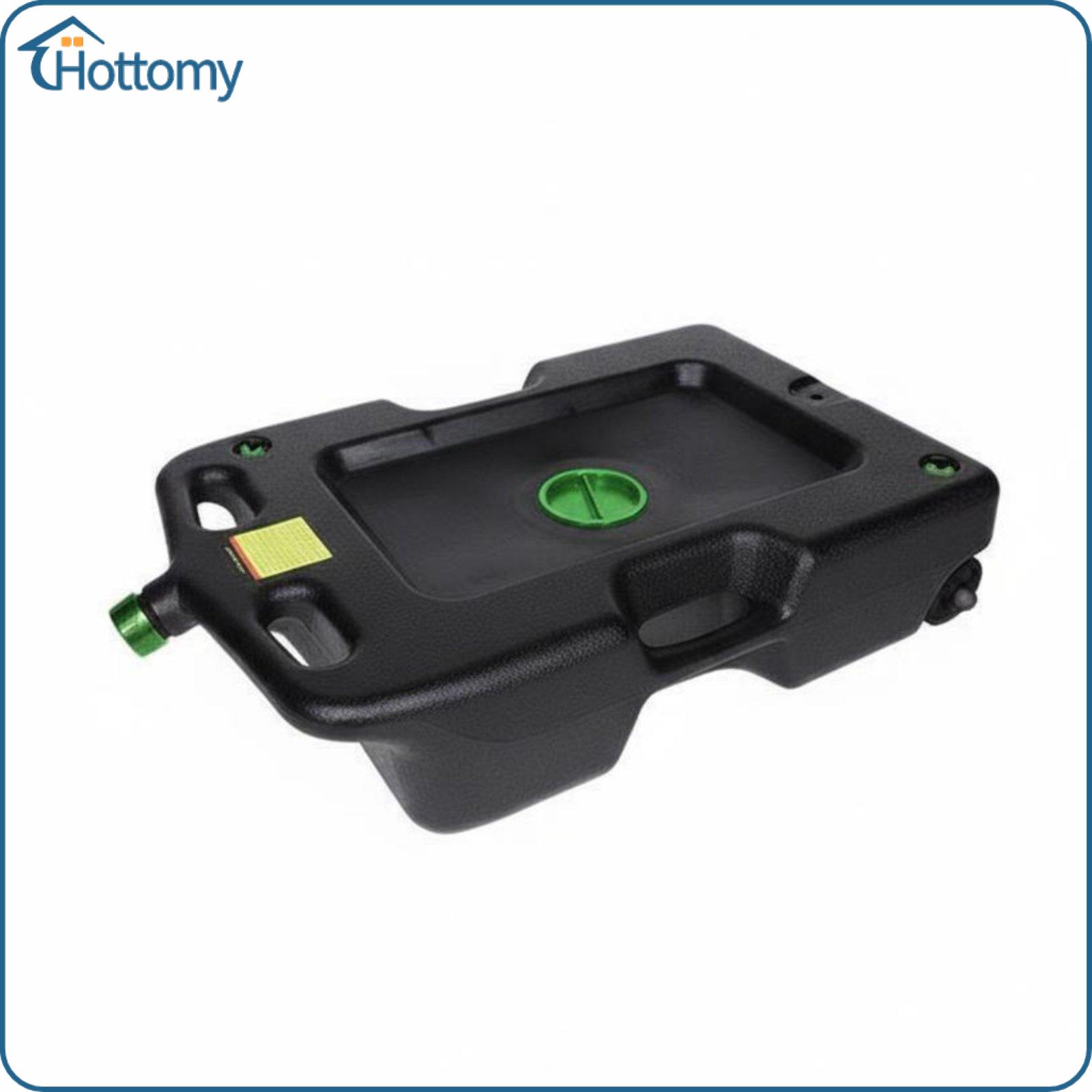อุปกรณ์และชิ้นส่วนยานยนต์ Blesiya Rolling Gear Oil Drain Pan 58 ลิตร HDPE เครื่องเก็บน้ำมันแบบพกพาพร้อมที่จับสำหรับร้านค้ารถยนต์ ราคา 18,207 บาท*ส่งฟรี
