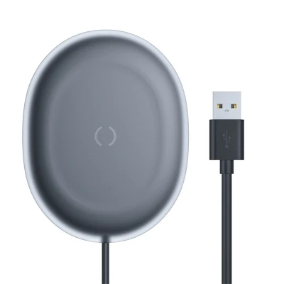 [ FREE FAST DELIVERY ] [ LOCAL READY STOCK ] Baseus 15W Qi Wireless Charger for iPhone 11 Pro 8 Plus Quick Induction Wireless Charging Pad for Airpods Pro Samsung Xiaomi 4.7