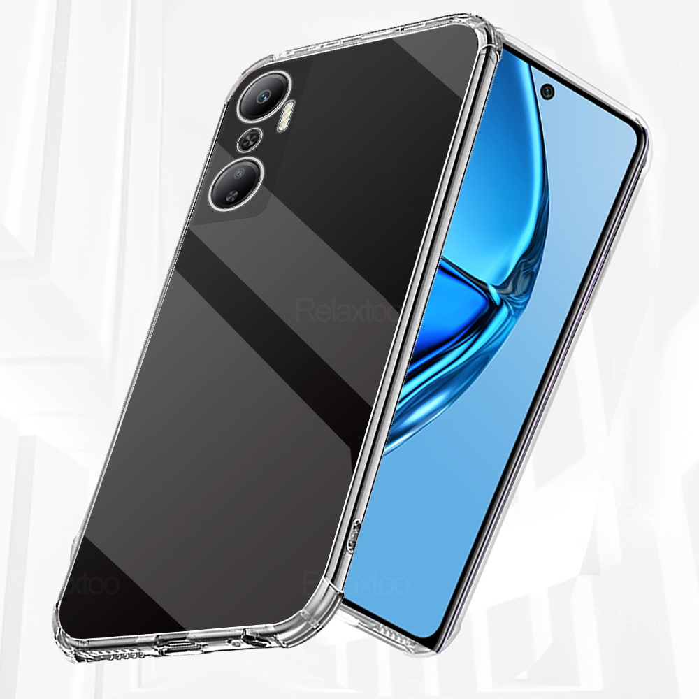 Verco Handyhülle Für Xiaomi Redmi 12 – Transparente Silikon-Hülle, Dünn & Leicht, Durchsichtig, TPU