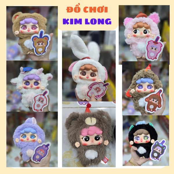 1 HỘP BABY THREE MIGO V3 BLIND BOX NGẪU NHIÊN HÀNG CHÍNH HÃNG MÔ HÌNH BÚP BÊ BÉ BA TÚI MÙ