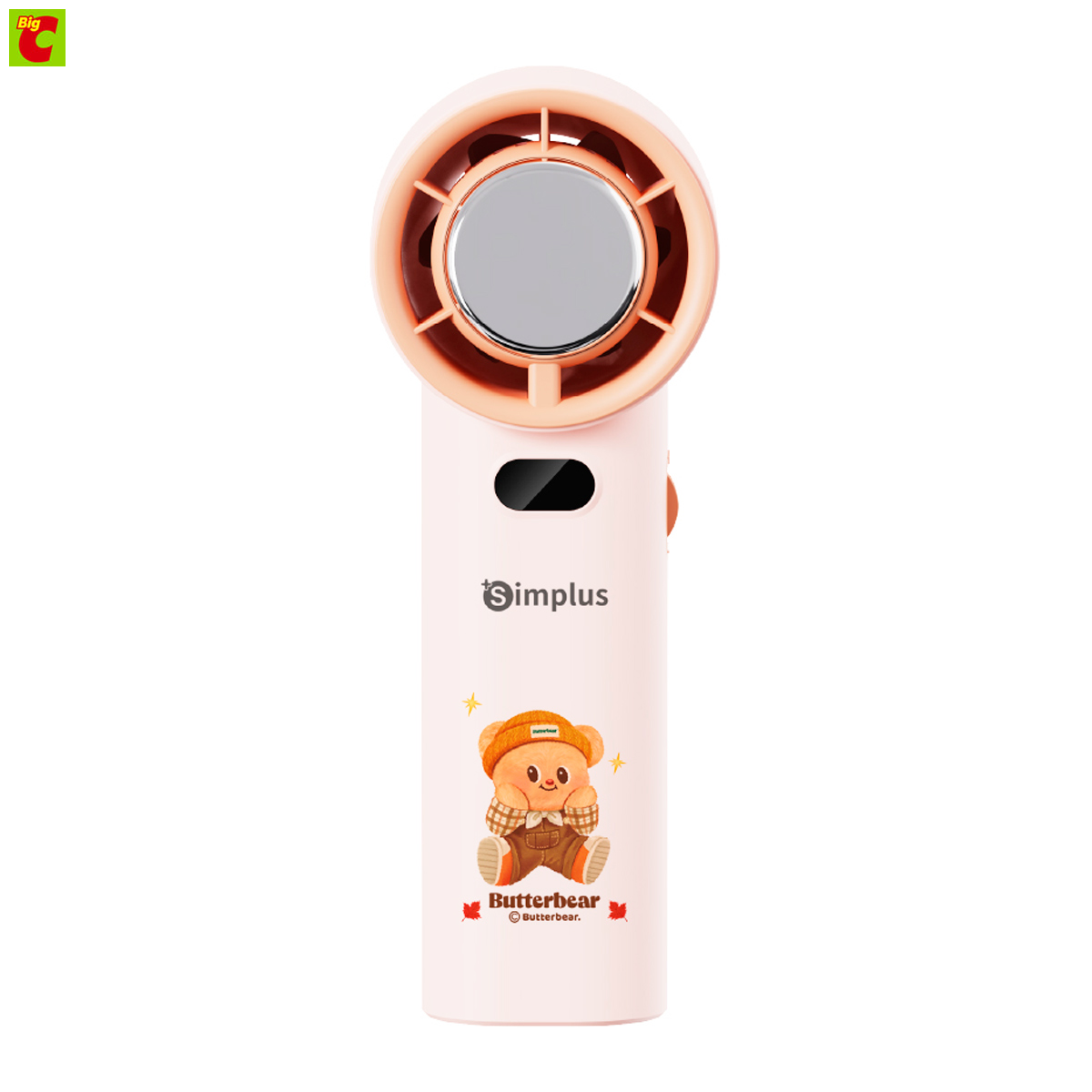 [Simplus x Butterbear] ซิมพลัส x บัตเตอร์แบร์ พัดลมมินิ รุ่น DFSH013PKBC-BB สีชมพู ราคา 699 บาท*ส่งฟรี