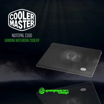 CoolerMaster Notepal I100 Cooler W/14CM Fan Black - R9-NBC-I1Hk-GP (2Y)
