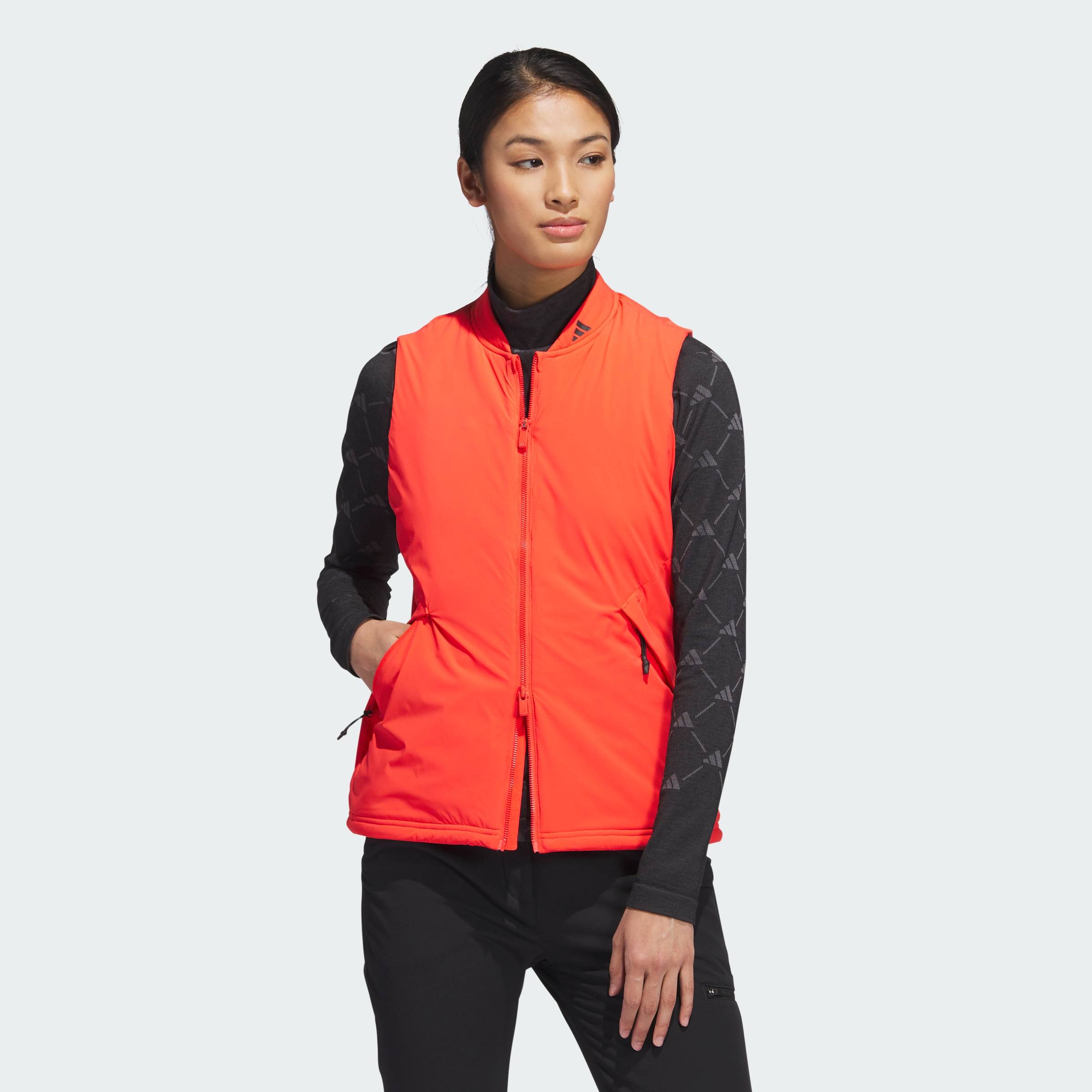 [0H-2H 15.7-VOUCHER 15%] adidas Đánh gôn Áo Gile Ultimate365 Tour Frostguard Nữ trái cam IB2094