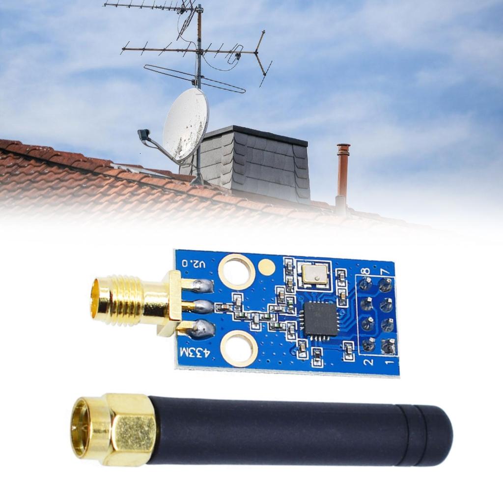 CC1101 Module truyền thông 433MHz với SMA antennae cho dài khoảng cách