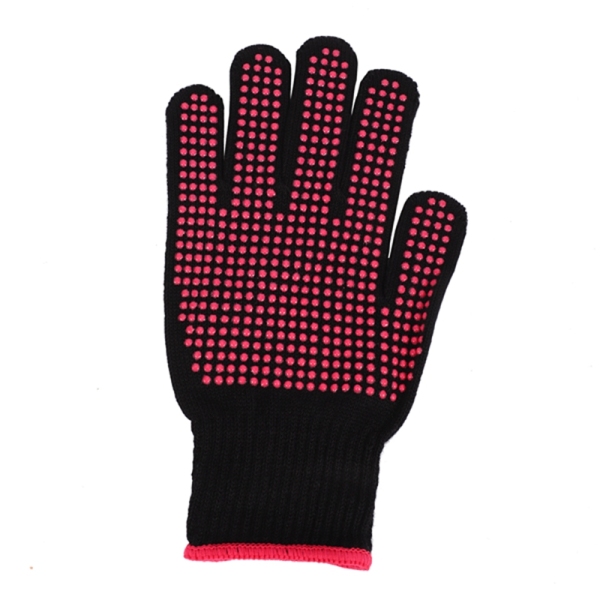 Double-Sided Hair Straightener Curling Tong Hairdressing Heat Resistant Finger Gloves Hair Salon Tools Outdoor Barbecue Gloves nhập khẩu