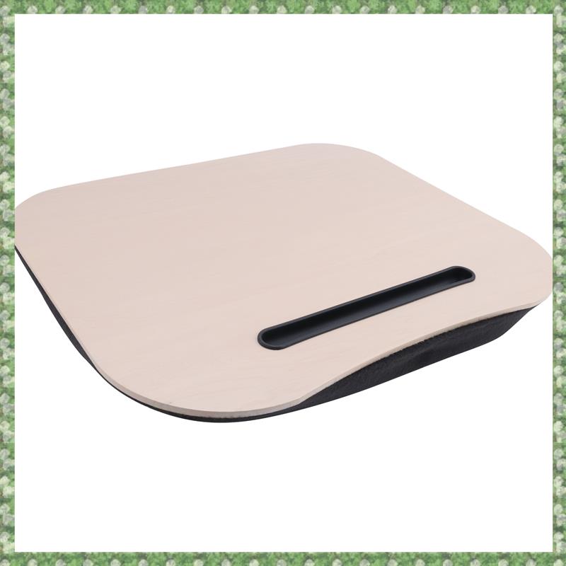 Desk Bed Cushion Knee Lap Handy Computer Reading Writing Table Tablet Tray Cup Holder Laptop Stand Cushion Desk Office Laptop Portable