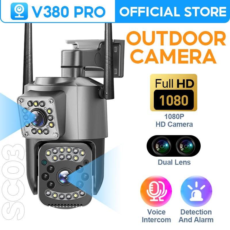 ♥ Original + FREE Shipping ♥ V380 PRO Dual Lens Cctv Camera With Voice Outdoor Waterproof WIFI Security Night Vision 360 IP Cam Giá  708,000 Đồng*Miễn phí vận chuyển