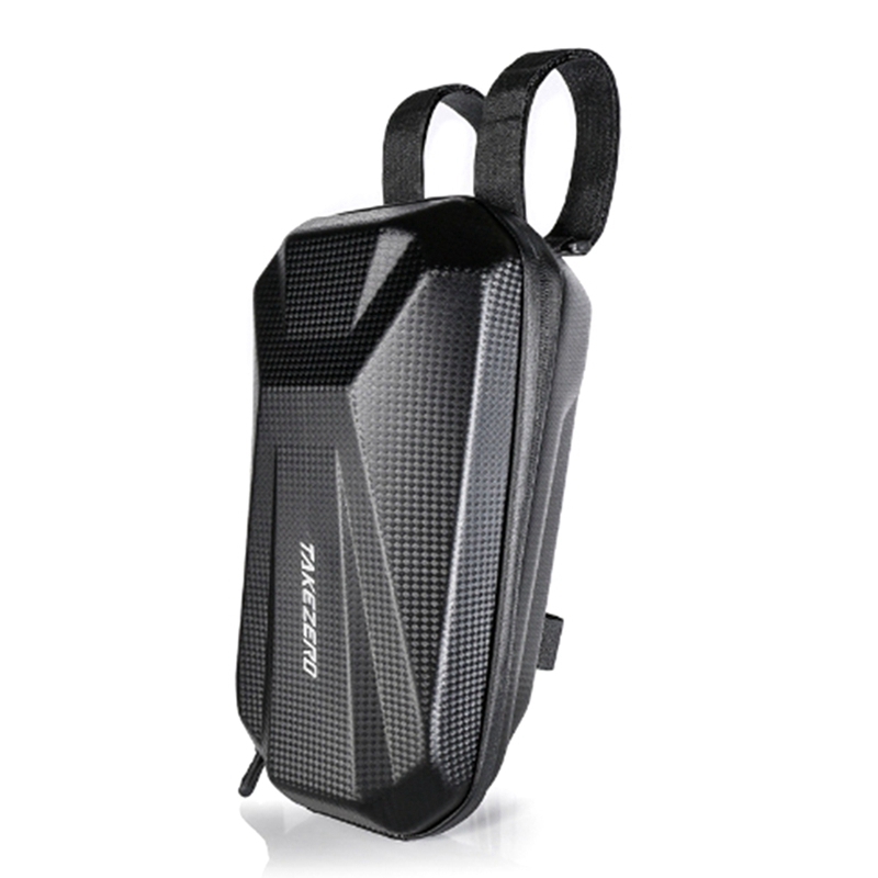 (GATM) Electric Scooter Handlebar Bag EVA Hard Shell Bag Folding Bike Front Bag for Scooter Easy to Use