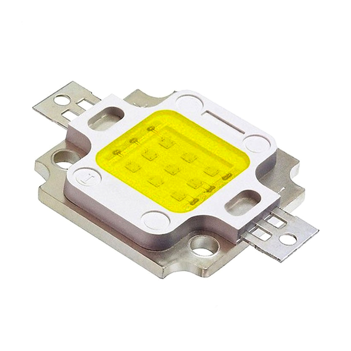 Led công suất - led siêu sáng 12v 10w sáng ấm