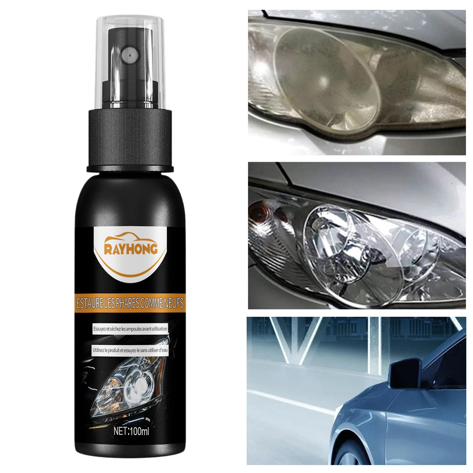 Bnlight đèn pha ô tô đổi mới Đánh Bóng Xe assecories đèn pha ô tô sửa chữa chất lỏng phun 100ml