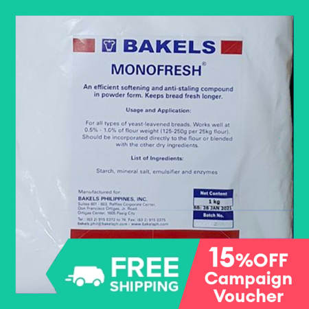 Bakels MONOFRESH Bread Improver 1kg - Softens & Freshens Bread