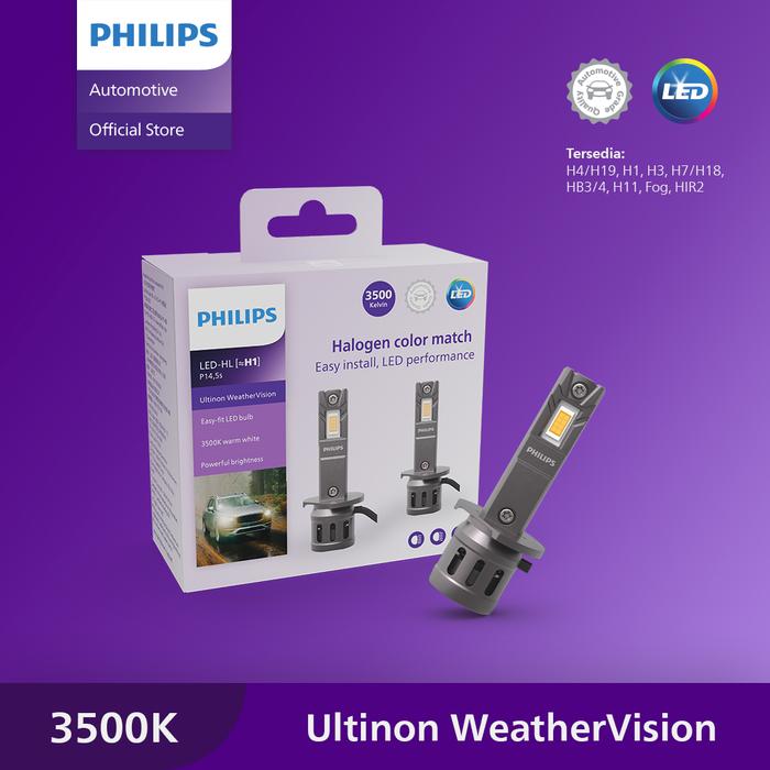 LED ULTINON WEATHERVISION U2510 (3500K) H1 - 11258U2510. Harga 1,196,000 rupiah*Gratis Ongkir