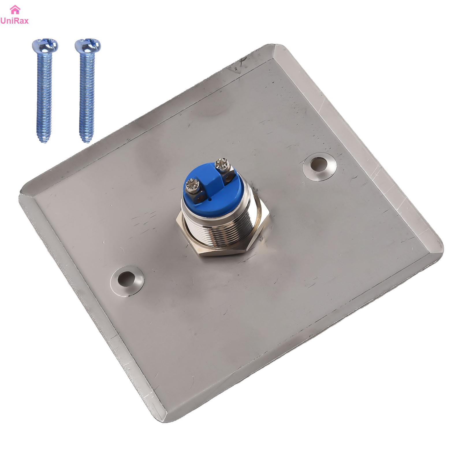 【Unirax】 Bảng điều khiển chuông cửa nhà ở gỉ trống Bảng điều khiển chuông cửa bằng thép không gỉ 【hàng có sẵn】
