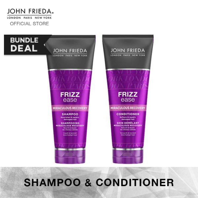 Buy John Frieda Frizz Ease Miraculous Recovery Shampoo & Conditioner Set Singapore