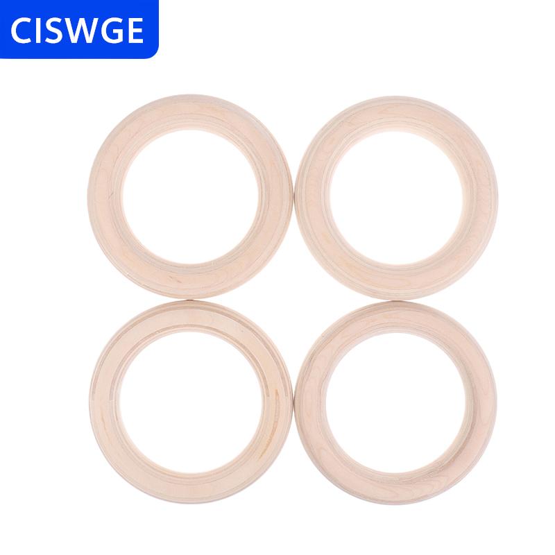[COD] CISWGE 2 chiếc cặp nhẫn bằng gỗ Nhẫn Thể dục dụng cụ đeo chéo cầm tay nhẫn tập thể dục thể hình tập thể dục tại nhà sức mạnh vai tập thể dục