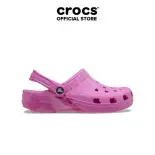 Giày Clog Trẻ Em Crocs Classic Watercolor Marbled - Pink Swirl - 211602-7AV