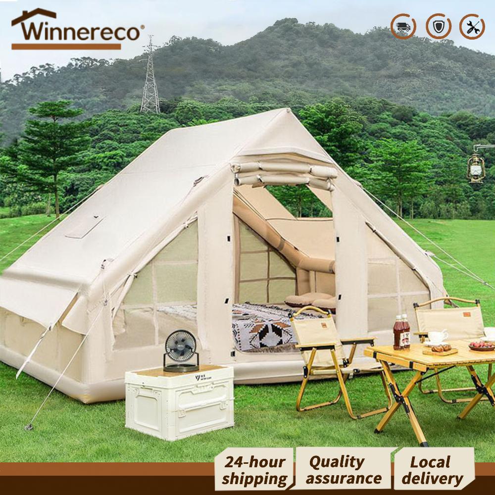 [Winnereco Flagship Mall] 6.3 Square Meters Self-Inflating Tent Rainproof Automatic Inflatable Tent Inflation Air Tent House for Family Outdoor Travel ราคา 7,999 บาท*ส่งฟรี