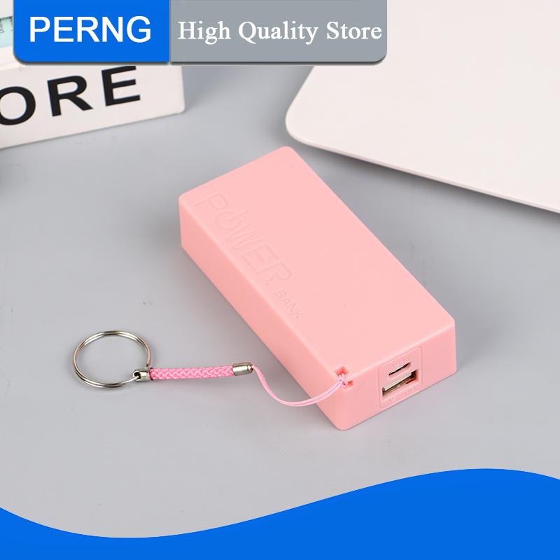 [PERNG] Tehe Điện thoại di động ngân hàng sạc pin gói cho trường hợp tự làm hộp Protable đầy màu sắc stroage hộp - 7