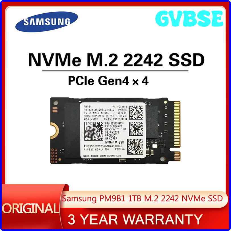 Samsung Pm991A 1Tb M.2 2242 Pcie Nvme Ssd For Steam Deck