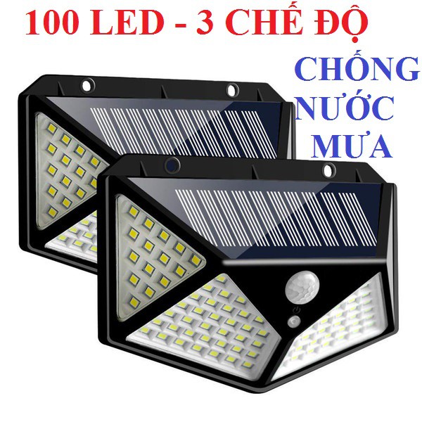 Đèn năng lượng mặt trời Solar 40 -100 LED siêu sáng