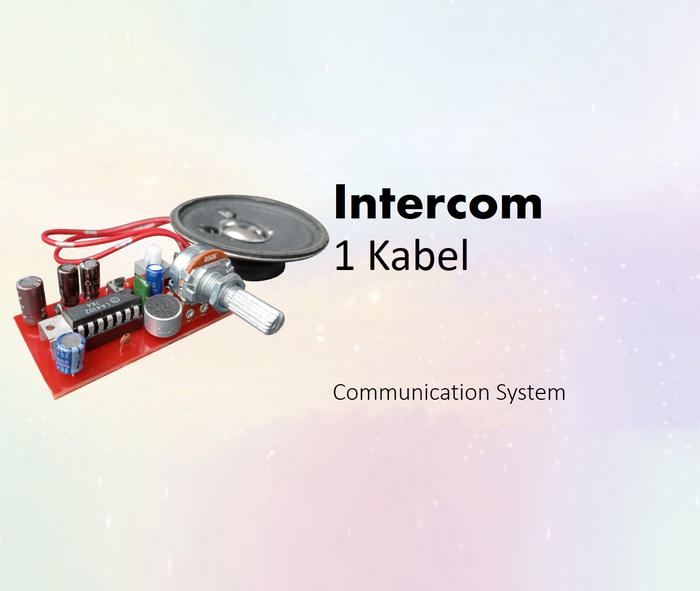 INTERCOM 1 KABEL Harga  145,000 Ringgit*Penghantaran Percuma