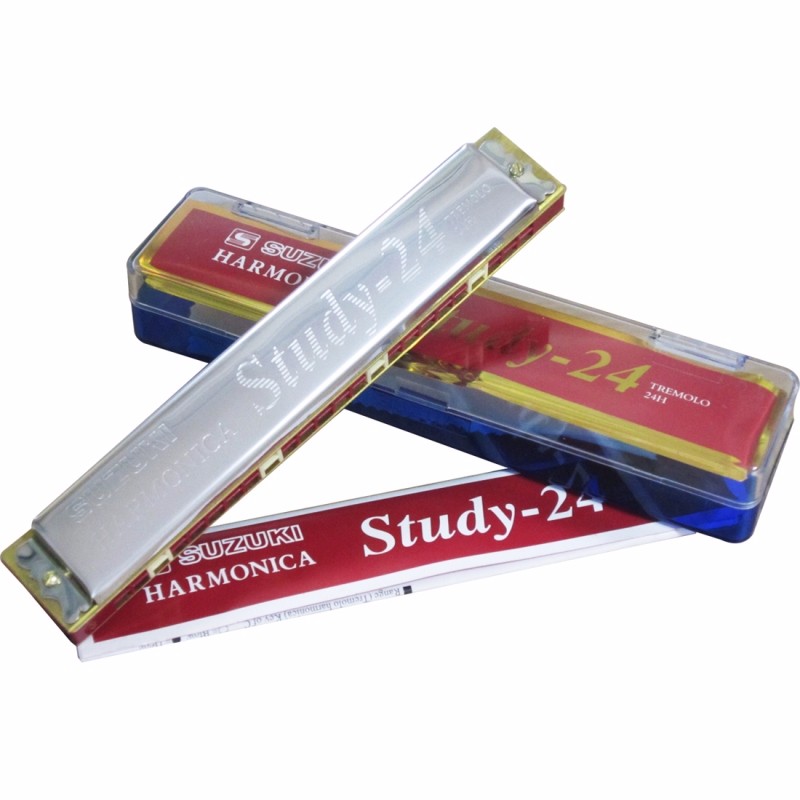 LZD Kèn harmonica Tremolo Suzuki Study 24 Key C