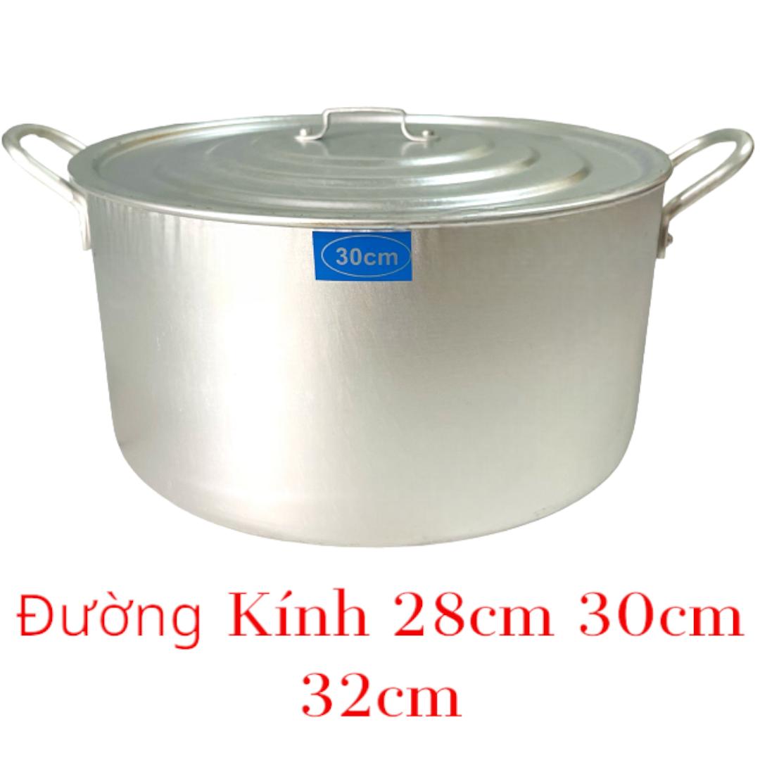 Bộ Nồi Nhôm Team Xanh  Hải Phòng  Đủ Size - 28cm 30cm 32cm