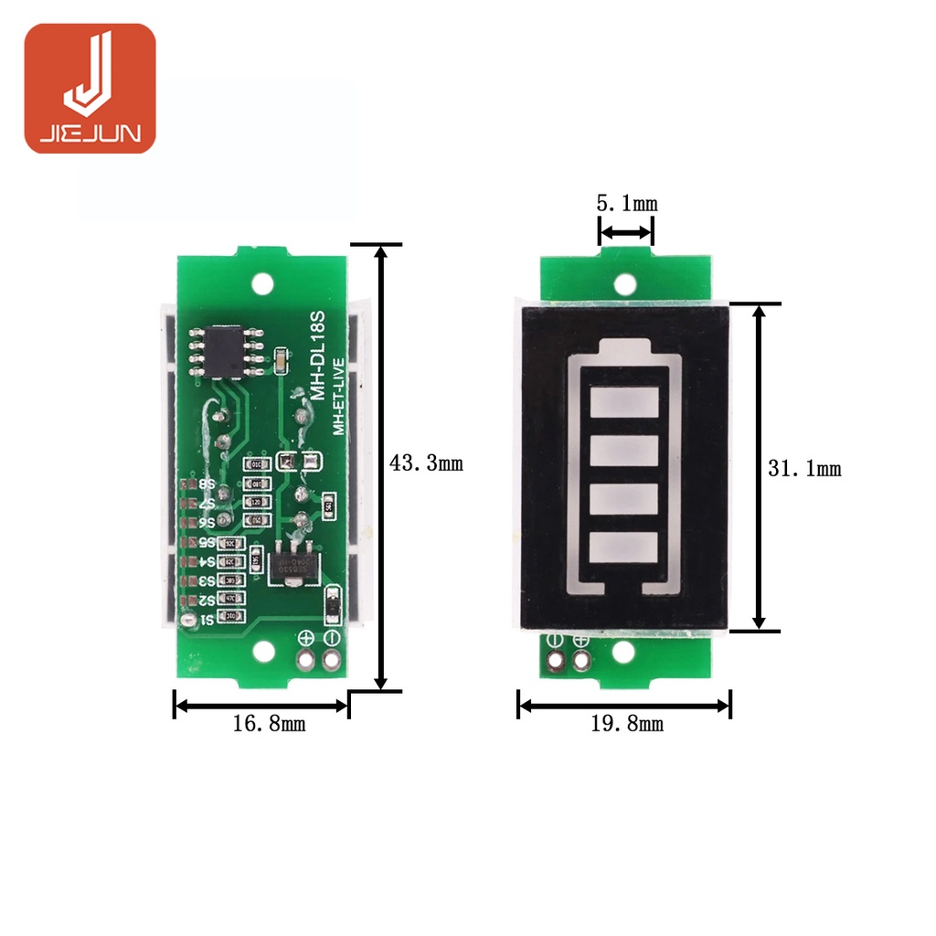 Mô Đun Kiểm Tra Nguồn Pin Lithium 1S 2S 3S 4S 6S 7S 8S Series