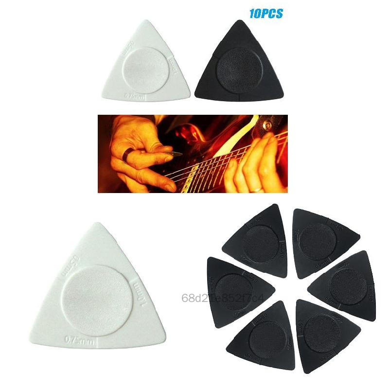 10Pcs Guitar Picks Bass Acoustic Electric Guitar Parts Thickness 0.5/0.75/1.0mm TF-Mel-VN