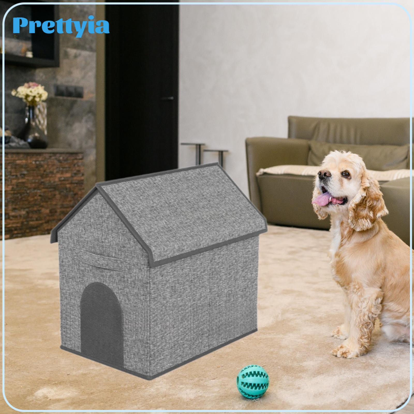 Folding Dogs Toy Storage Box Oxford Fabric 16.9x12.2x15.7inch Portable Detachable Lid Stylish Pet Toys Organizer Storage Bin ราคา 1,672 บาท*ส่งฟรี