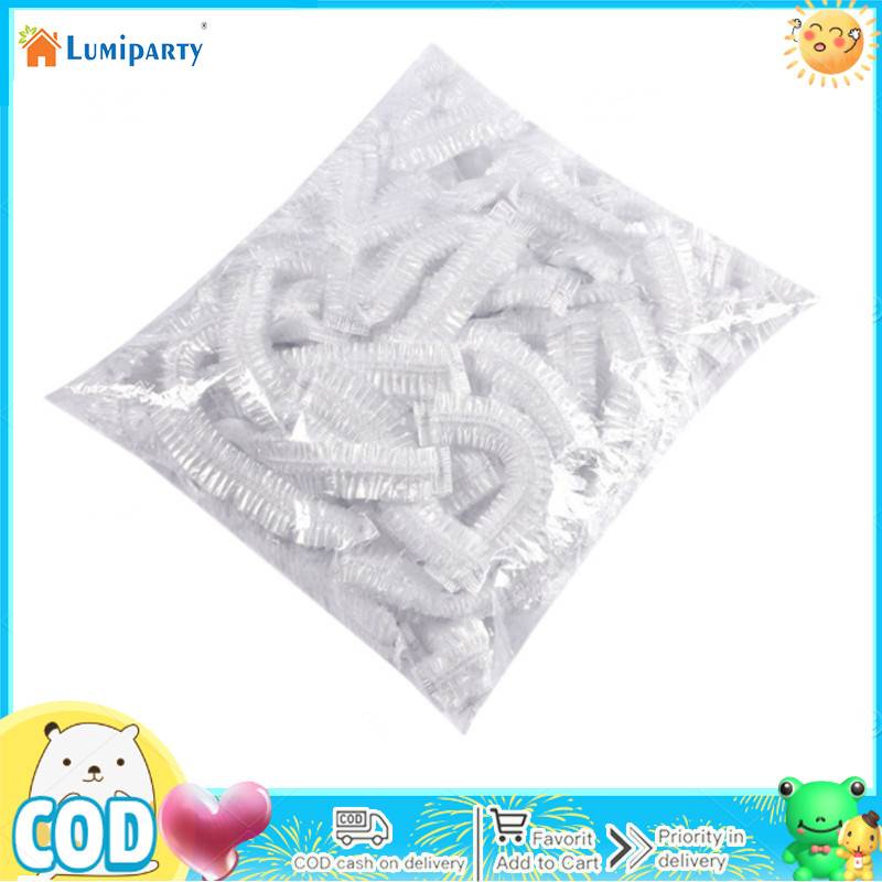 100pcs Disposable Fresh-keeping Film Sleeve Food Storage Bags Covers For Bowl Dish Plate ราคา 35 บาท*ส่งฟรี