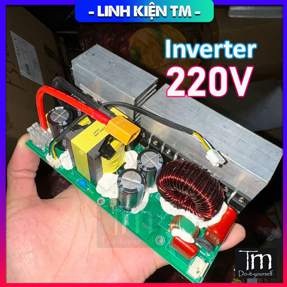 Mạch Inverter Sin Chuẩn 4S 16.8V lên 220V