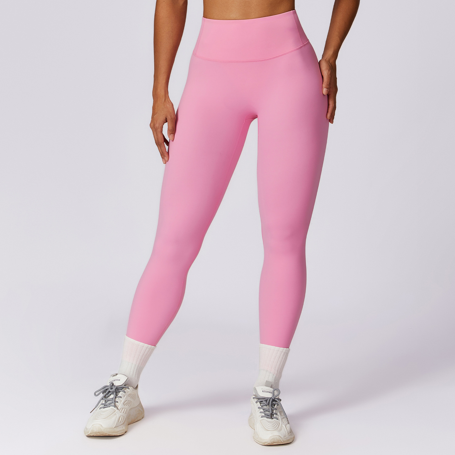 Women Gym Yoga Seamless Pants Sports Clothes Stretchy High Waist Athletic Exercise Fitness Leggings Activewear Push Up Tights - 3