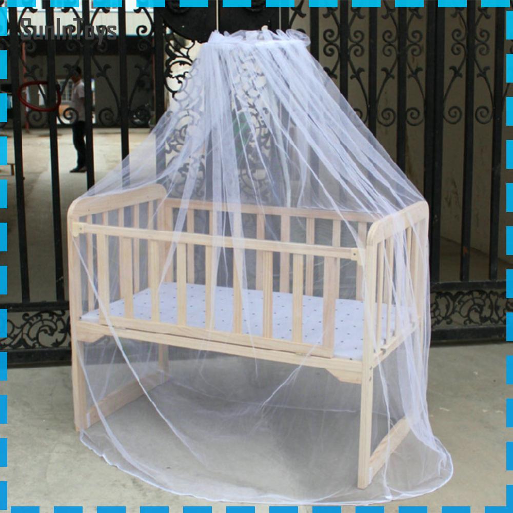 Nôi cho trẻ sơ sinh bé xách tay Giường trẻ ren Loại đặt dưới sàn màn chống muỗi Bìa
