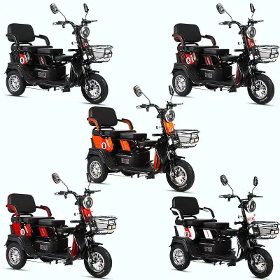 New electric tricycle adult electric car elderly old people leisure front scooter home transfer child motorcycle