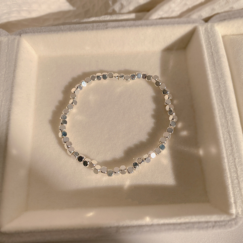 Vỡ bạc phong cách Chắp nối Bracelet cá tính tất cả mọi thứ trang sức thời trang vòng tay đơn giản