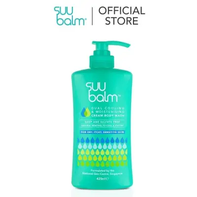 Suu Balm Dual Cooling & Moisturising Cream Body Wash (420ml)