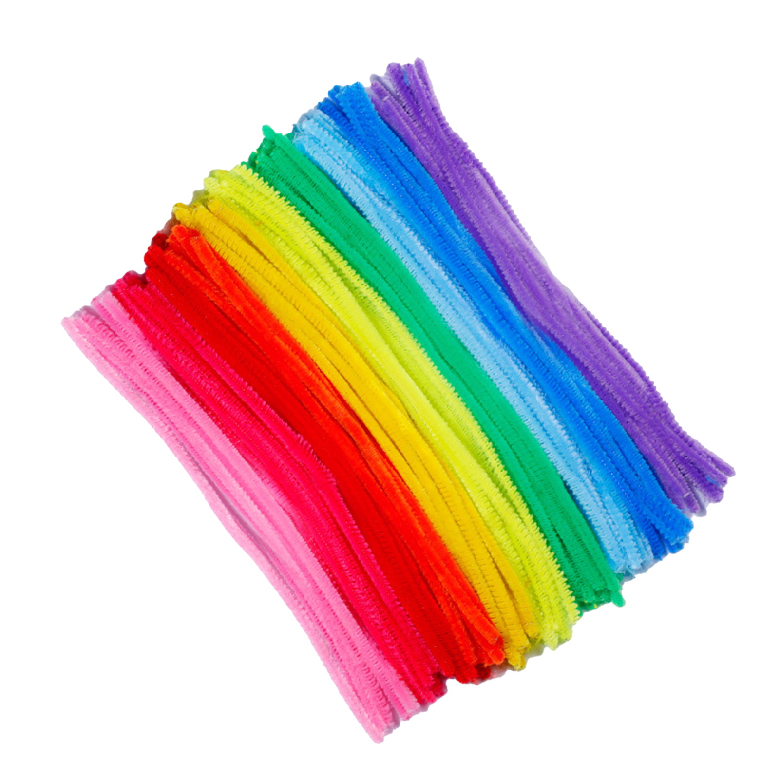 microgood 100Pcs Multiple Color Pipe Cleaners Craft Kit Flexible Bendable