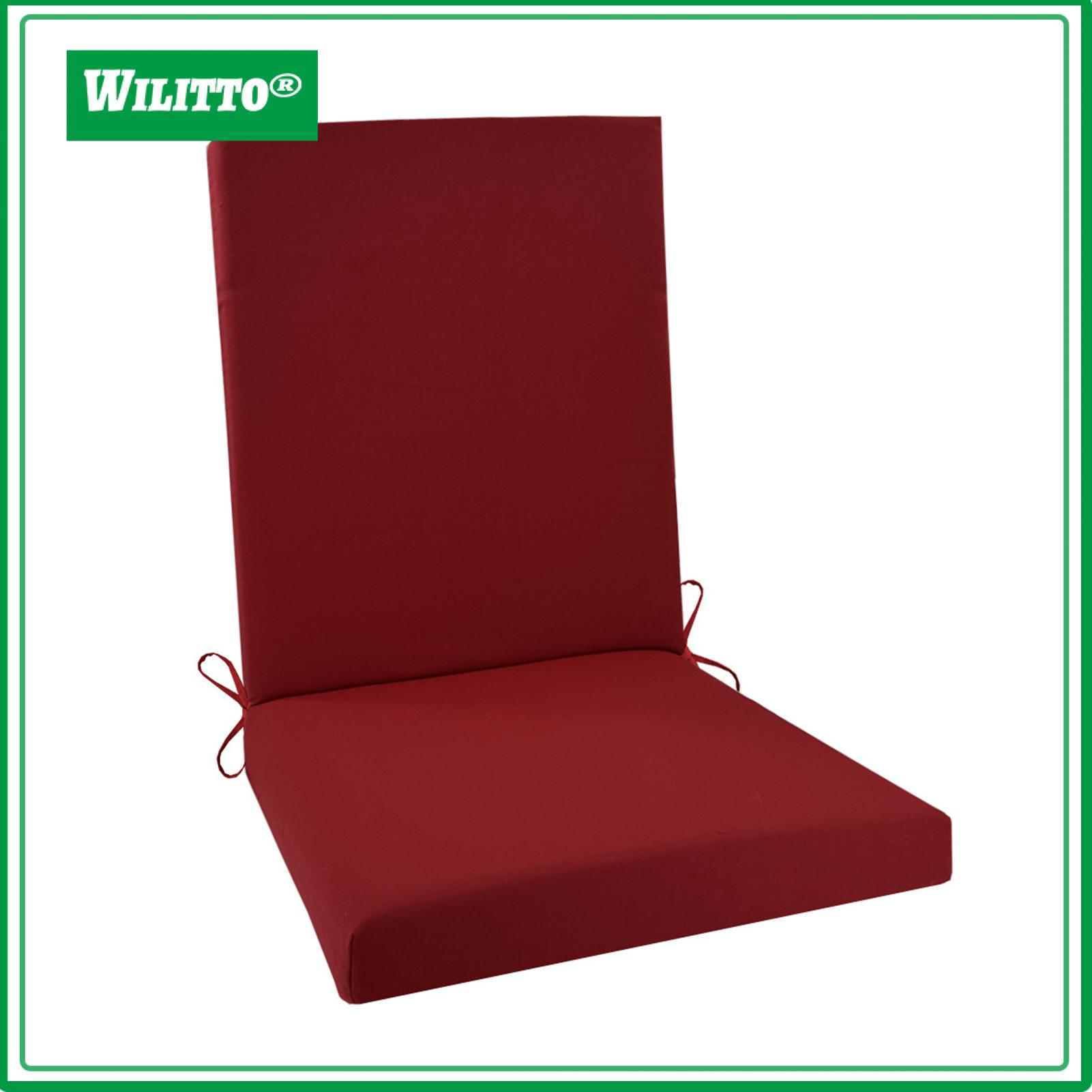 Patio Chair Cushions Multifunctional Chair Cushions Rocking Chair Cushion 19x18 Outdoor Seat Back Cushion with Ties Sun-proof Fade Resistant Comfortable Patio Dining Chair Pad for Garden Balcony ราคา 1,485 บาท*ส่งฟรี