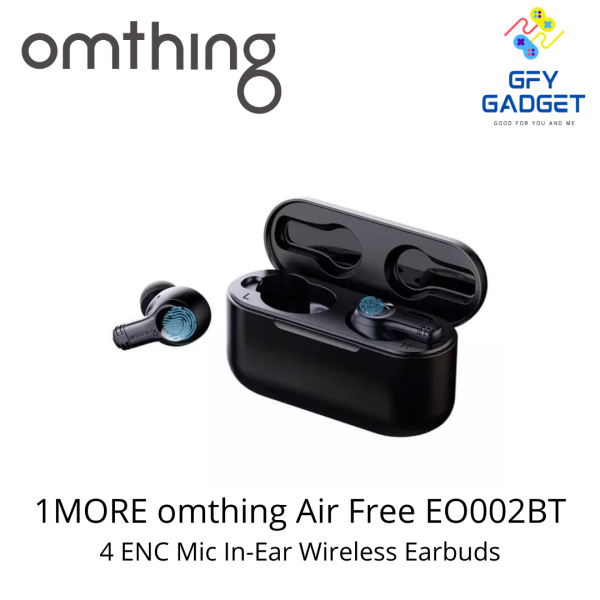 [𝗟𝗢𝗖𝗔𝗟 𝗦𝗧𝗢𝗖𝗞] 1MORE omthing Airfree EO002BT TWS Bluetooth Earphone In-Ear Wireless Earbuds Touch Control Voice Assistant With 4 ENC Microphone Singapore