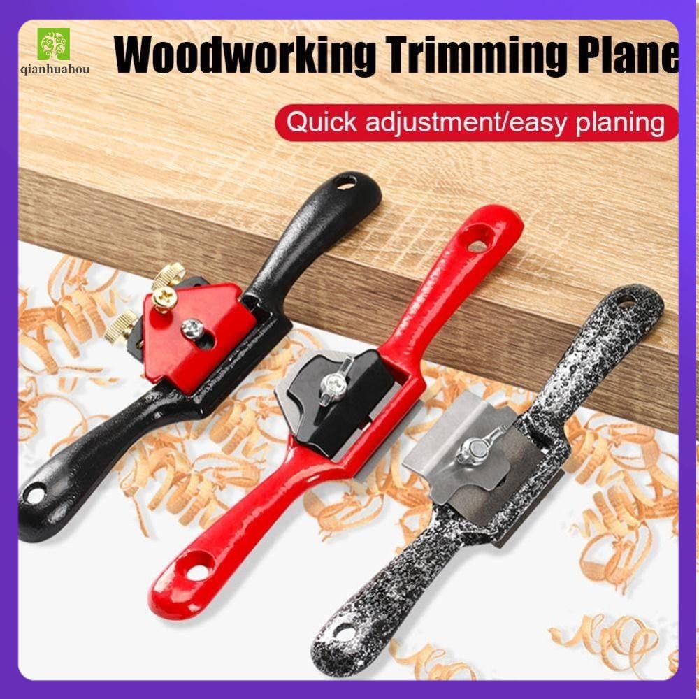 QIANHUAHOU Đục cạnh cắt tay Máy bay chế biến gỗ có thể điều chỉnh Phụ kiện thủ công GIŨA GỖ Dụng cụ làm mịn máy bay Di động Máy bào chế biến gỗ có thể điều chỉnh Đồ thủ công bằng gỗ