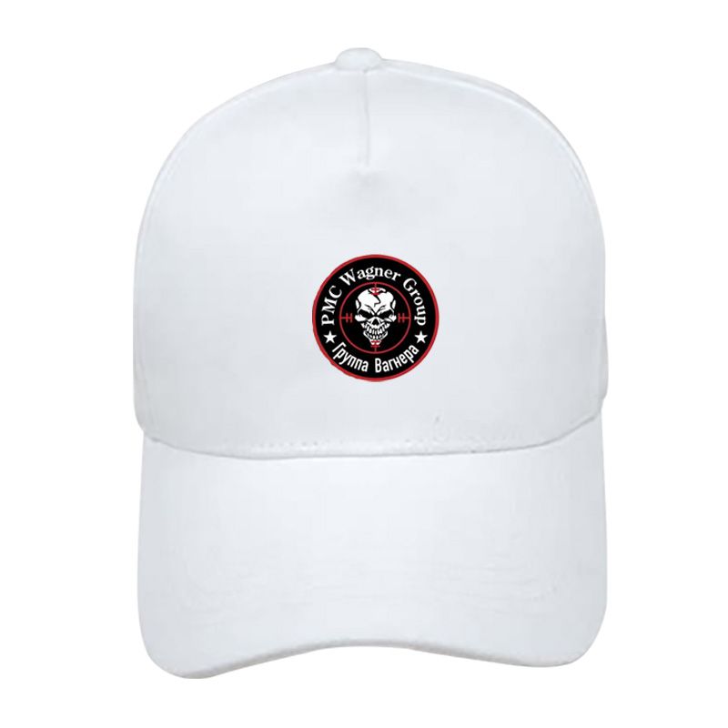 Russian Wagner Mercenary Group Logo Baseball Cap Mens and Womens Fashion Trend Versatile Sun Visor Peaked Hat