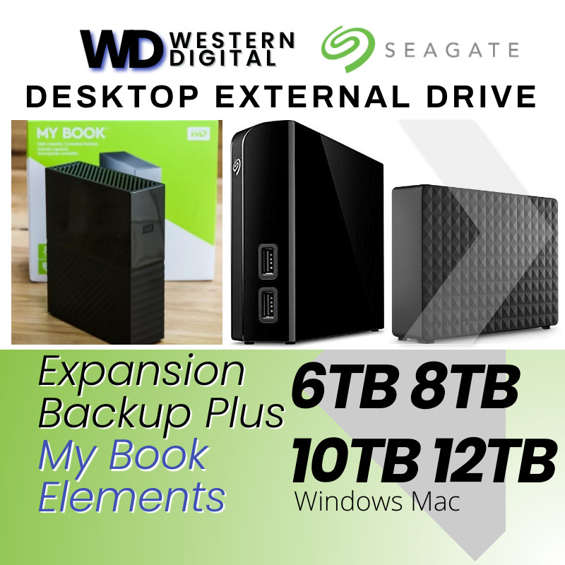 how to use seagate backup plus on an hp