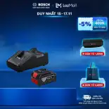 Bộ Sạc GAL 18V-40 và 1 Pin GBA 4.0Ah MỚI