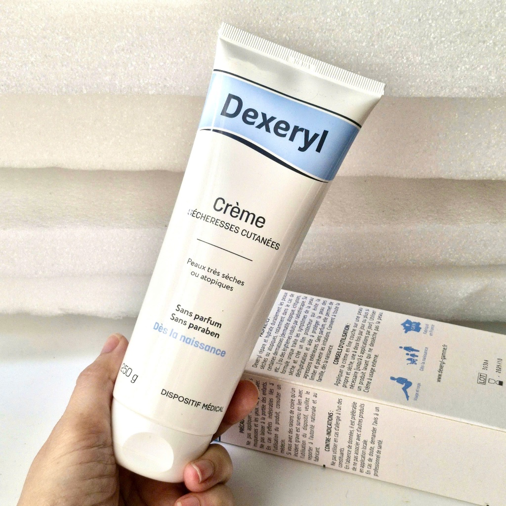Kem dưỡng DEXERYL Pháp 250g cho da chàm nẻ, cho bé, cả gia đình